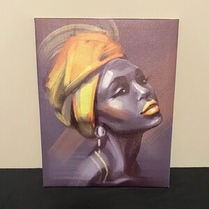 Vibrant Portrait Canvas Art